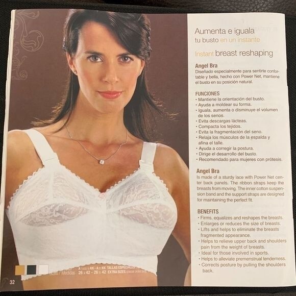 Ardyss Angel Bra Size 30HH White - Picture 4 of 5